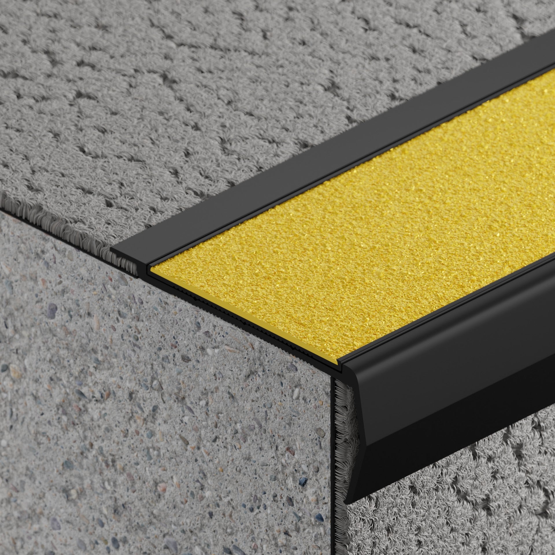 VisioEdge 307 - Recessed Aluminium with Carb Insert