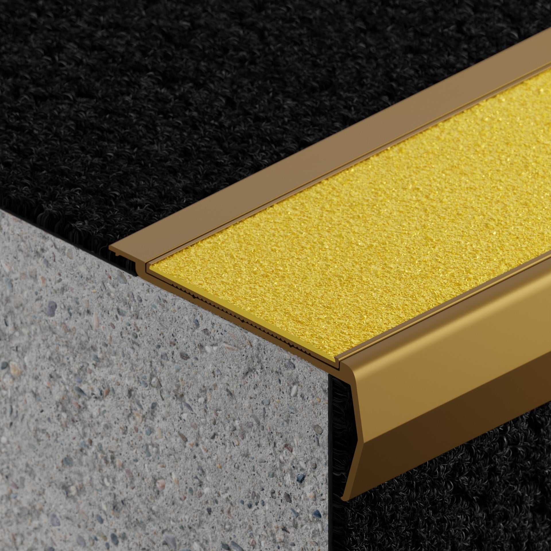 VisioEdge 307 - Recessed Aluminium with Carb Insert