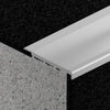 VisioEdge 410 - Standard Carpet Aluminium with Aluminium Insert